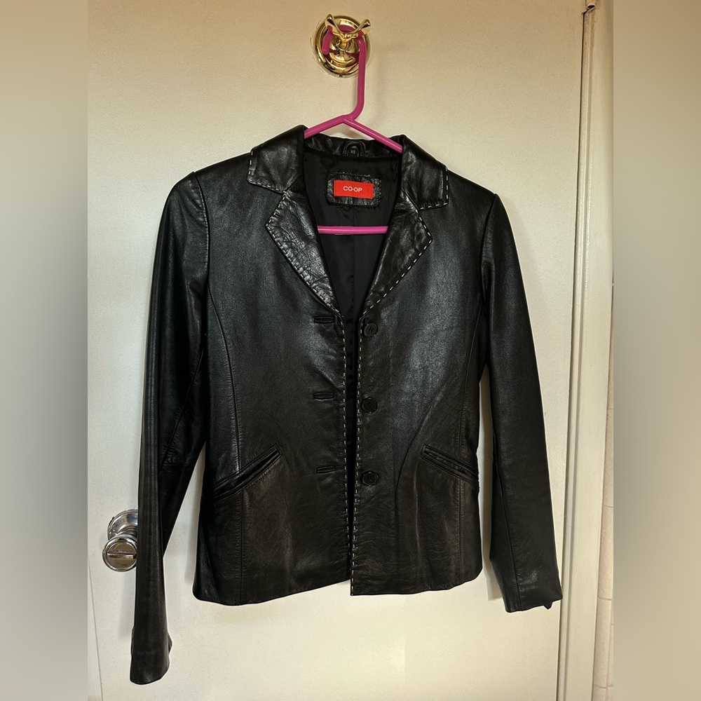 Vintage leather jacket
